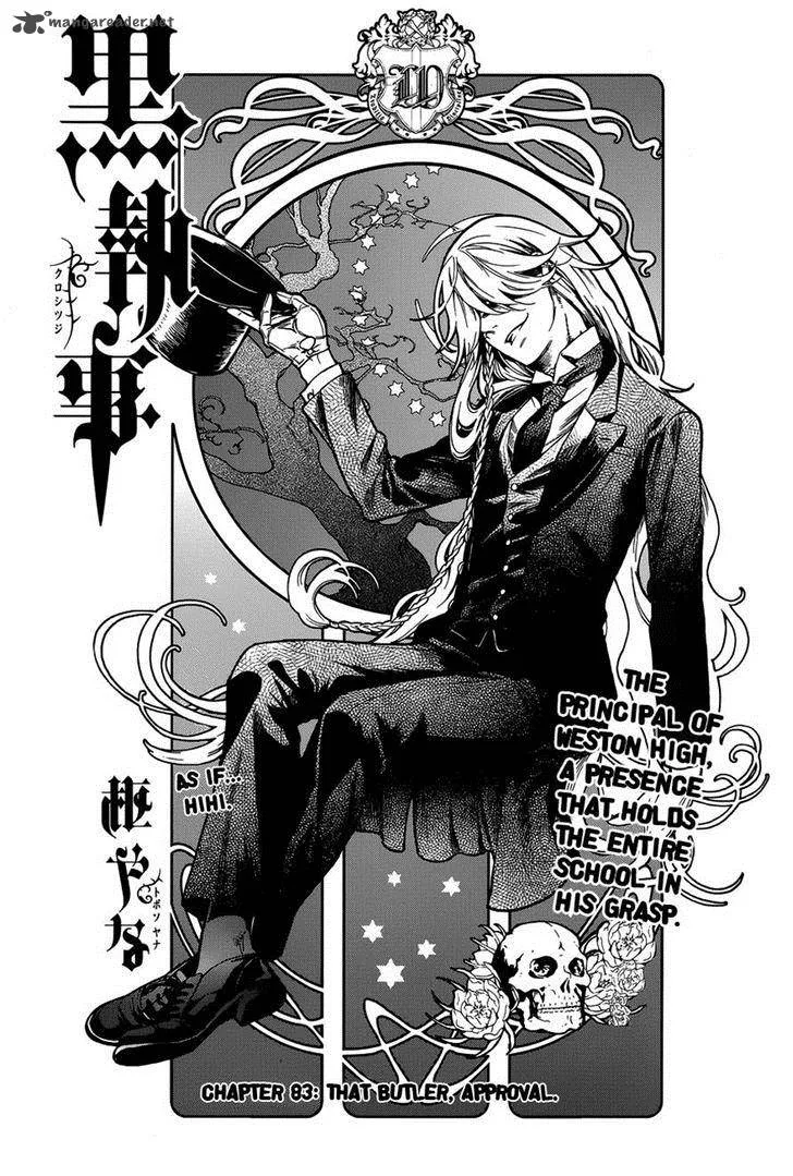 Kuroshitsuji Chapter 83 page 1