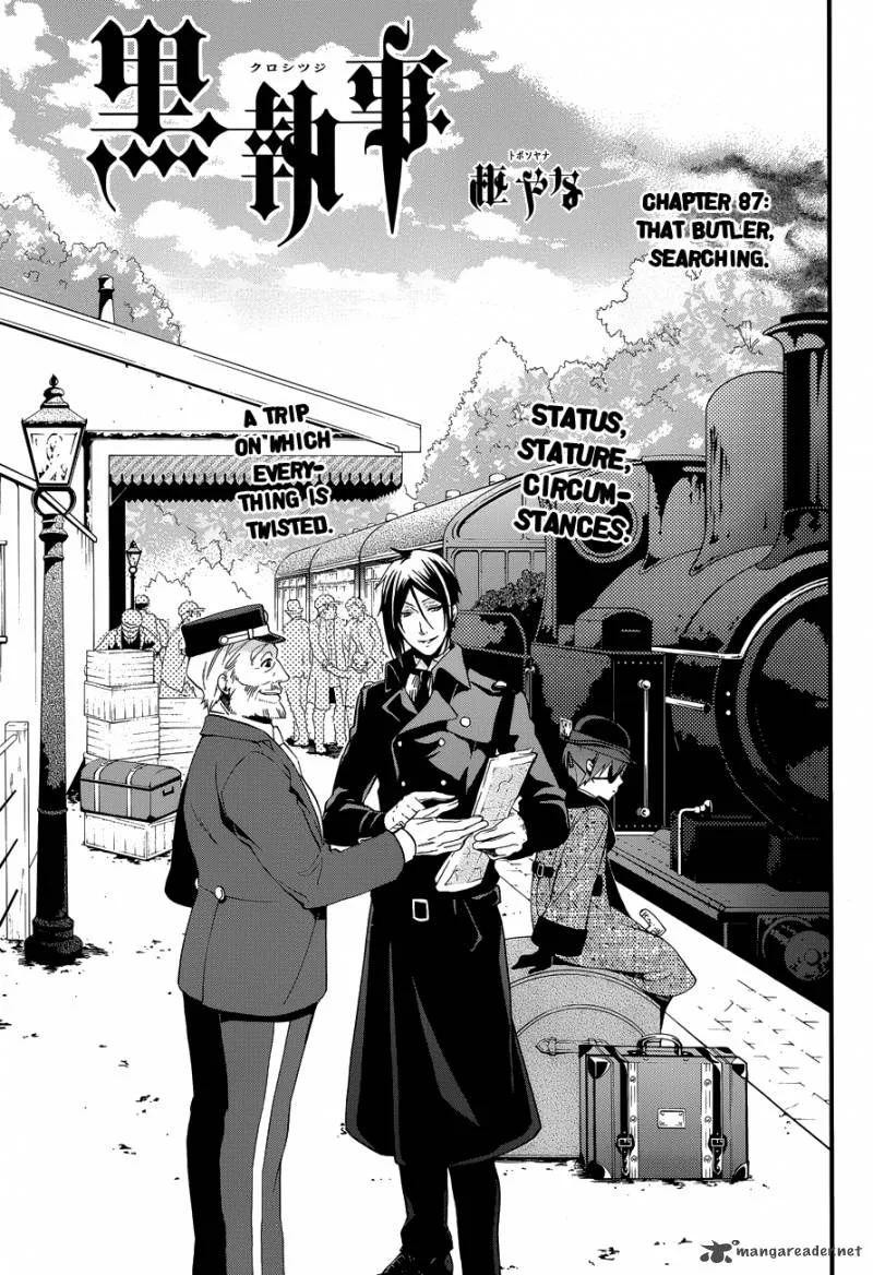 Kuroshitsuji Chapter 87 page 1