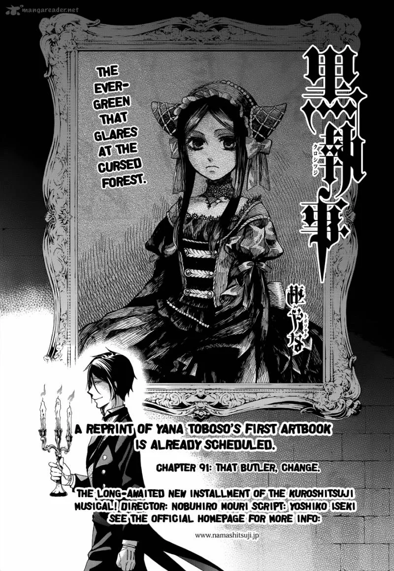 Kuroshitsuji Chapter 91 page 1