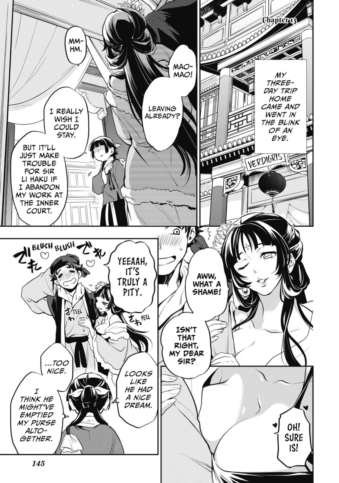Kusuriya no Hitorigoto Chapter 13 page 1