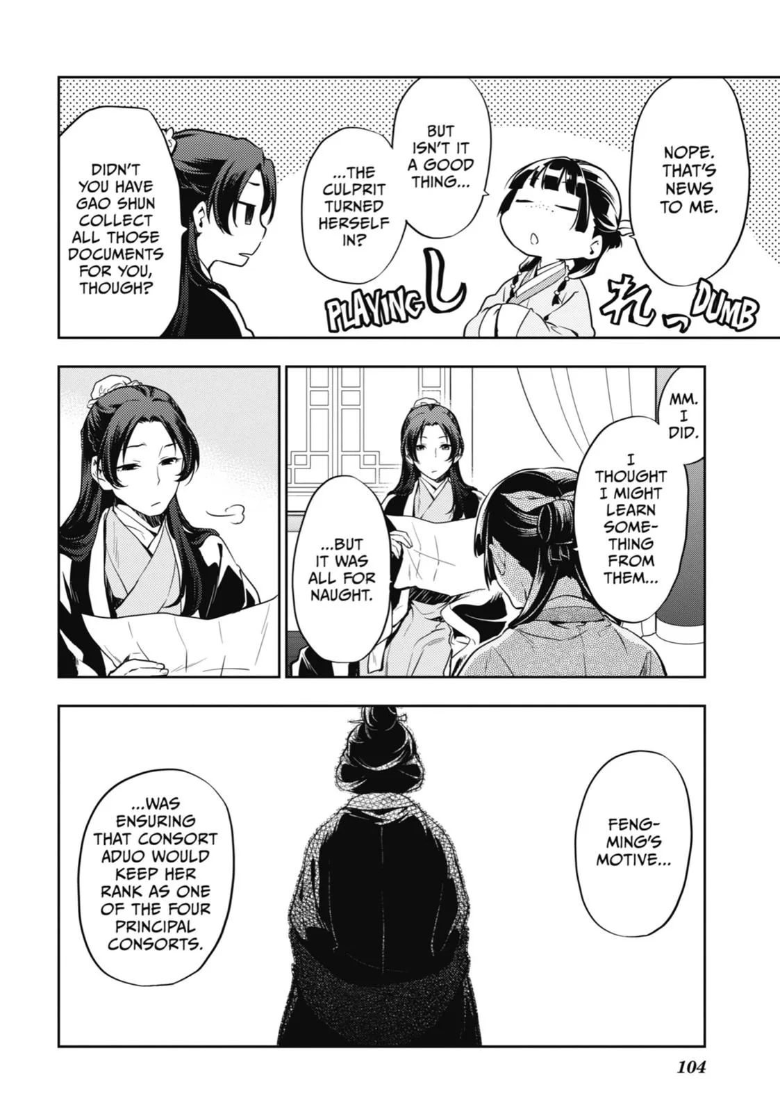 Kusuriya no Hitorigoto Chapter 17 page 34