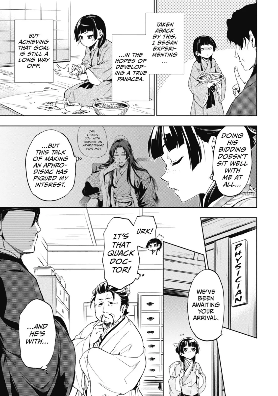 Kusuriya no Hitorigoto Chapter 3 page 9