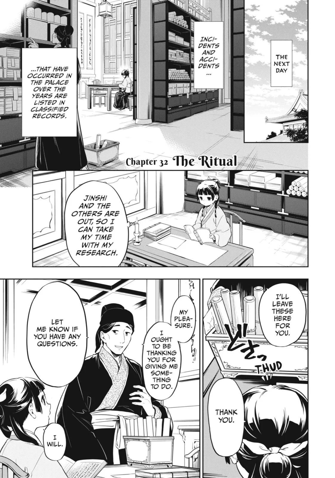 Kusuriya no Hitorigoto Chapter 32 page 1