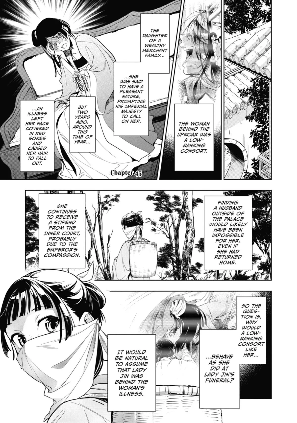 Kusuriya no Hitorigoto Chapter 45 page 1