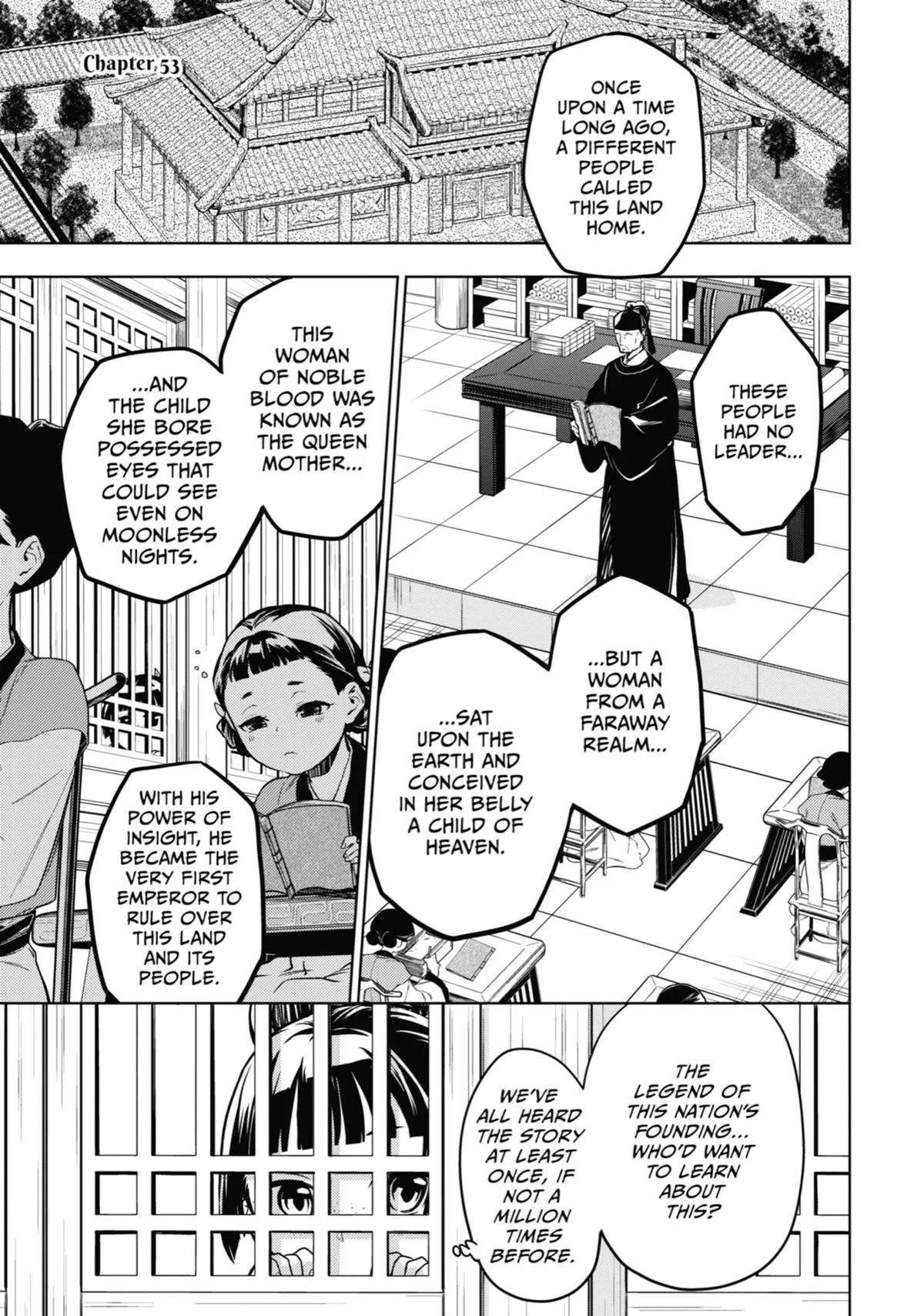 Kusuriya no Hitorigoto Chapter 53 page 1