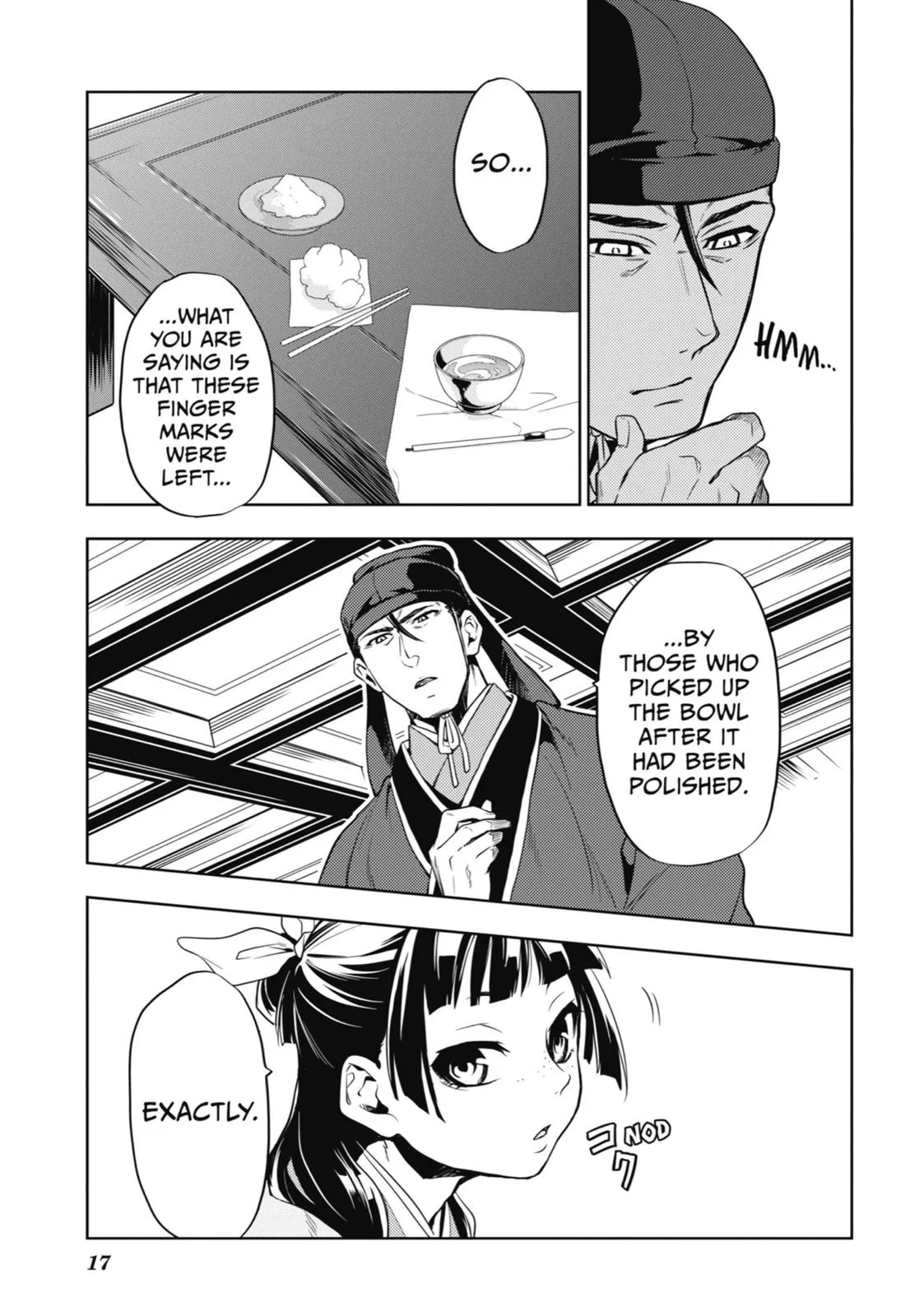 Kusuriya no Hitorigoto Chapter 9 page 17