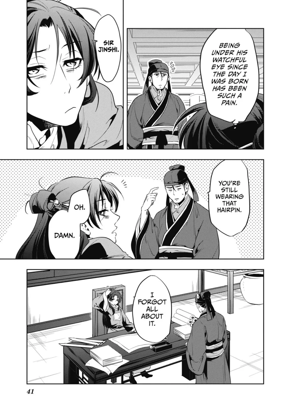 Kusuriya no Hitorigoto Chapter 9 page 41