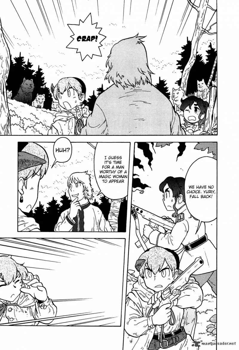 Kutsuzure Sensen - Witch Vasenka's War Chapter 13 page 9