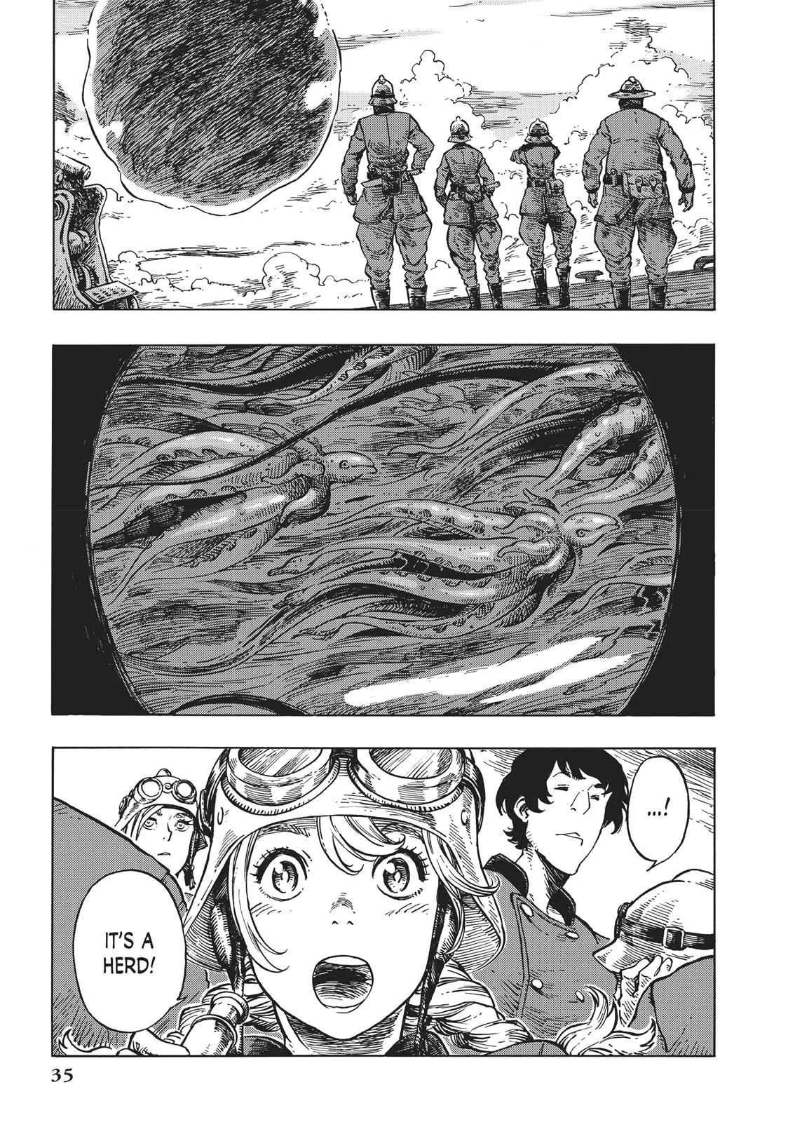 Kuutei Dragons Chapter 13 page 1