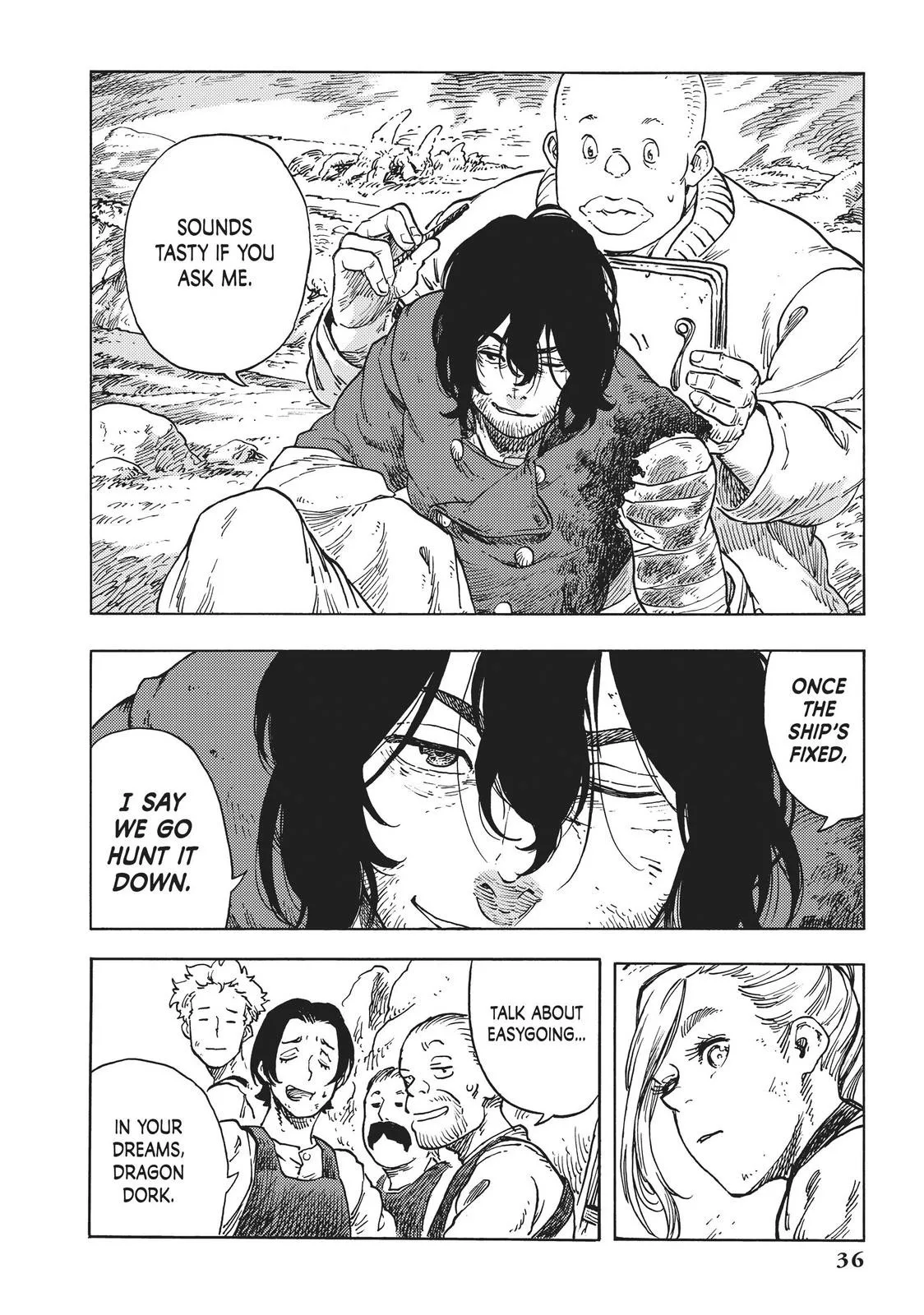 Kuutei Dragons Chapter 46 page 35