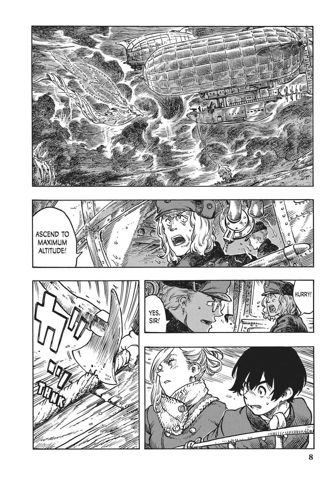 Kuutei Dragons Chapter 46 page 8