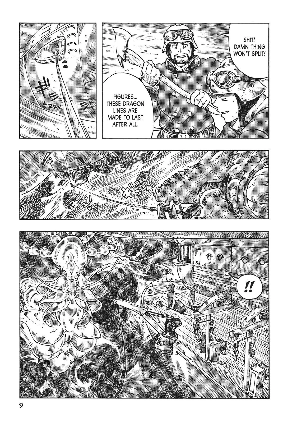 Kuutei Dragons Chapter 46 page 9