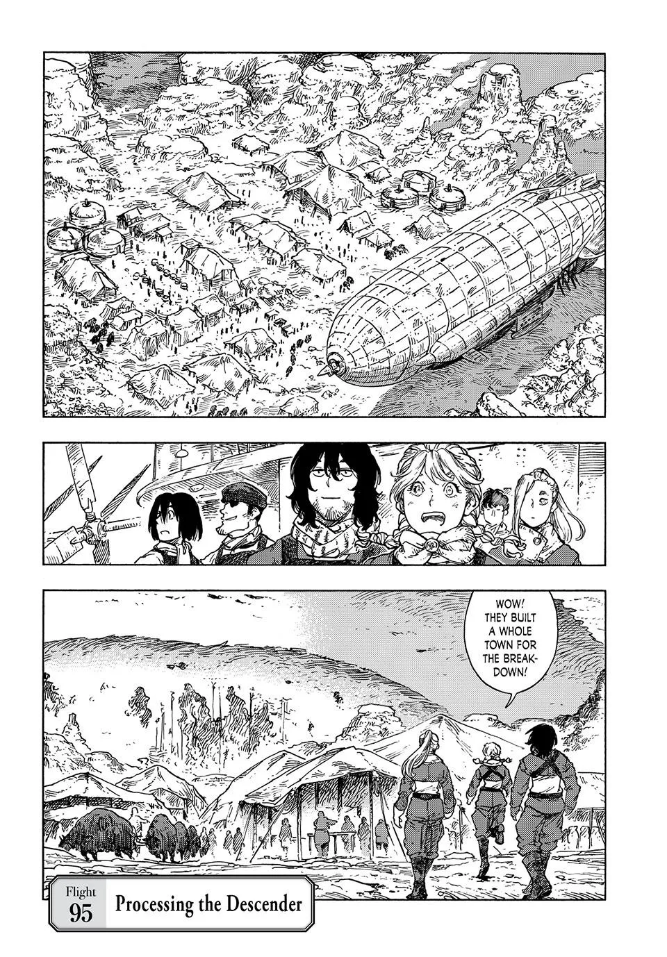 Kuutei Dragons Chapter 95 page 1