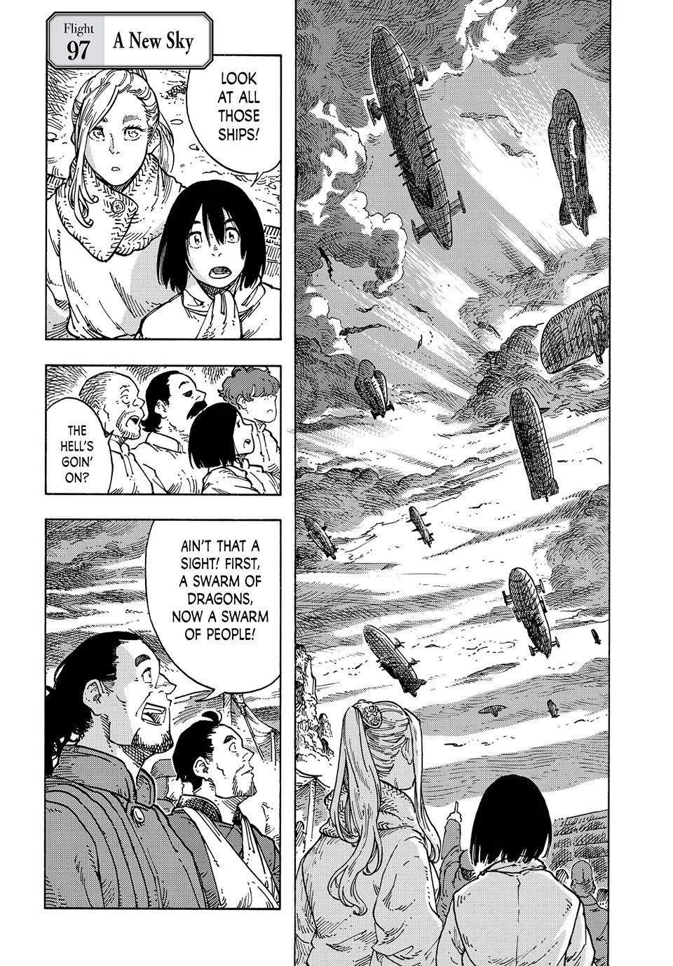 Kuutei Dragons Chapter 97 page 1