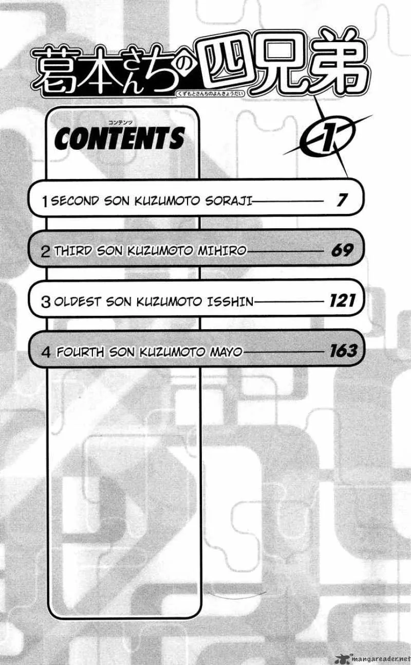 Kuzumoto-san Chi no Yonkyoudai Chapter 1 page 5