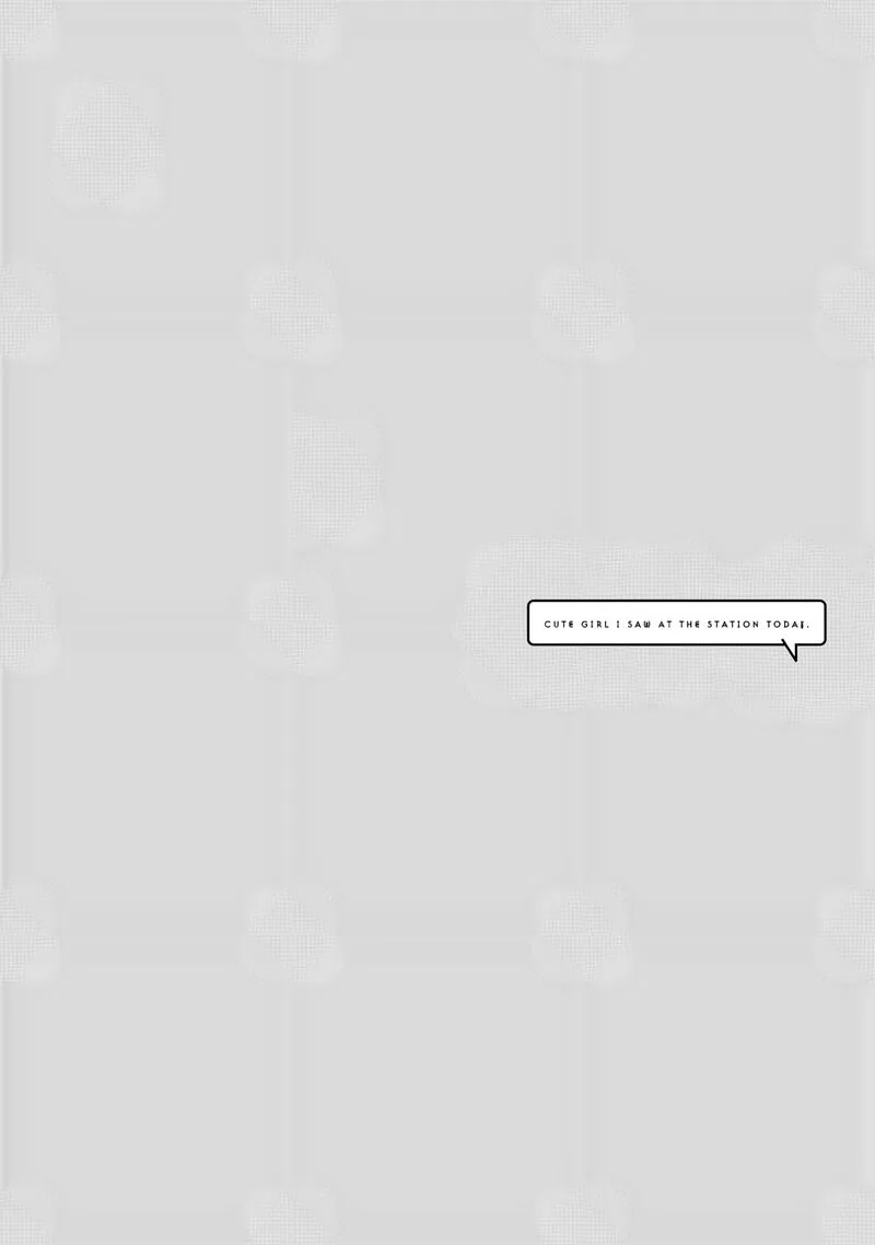 Kyou, Eki de Mita Kawaii Onna no Ko. Chapter 11 page 1