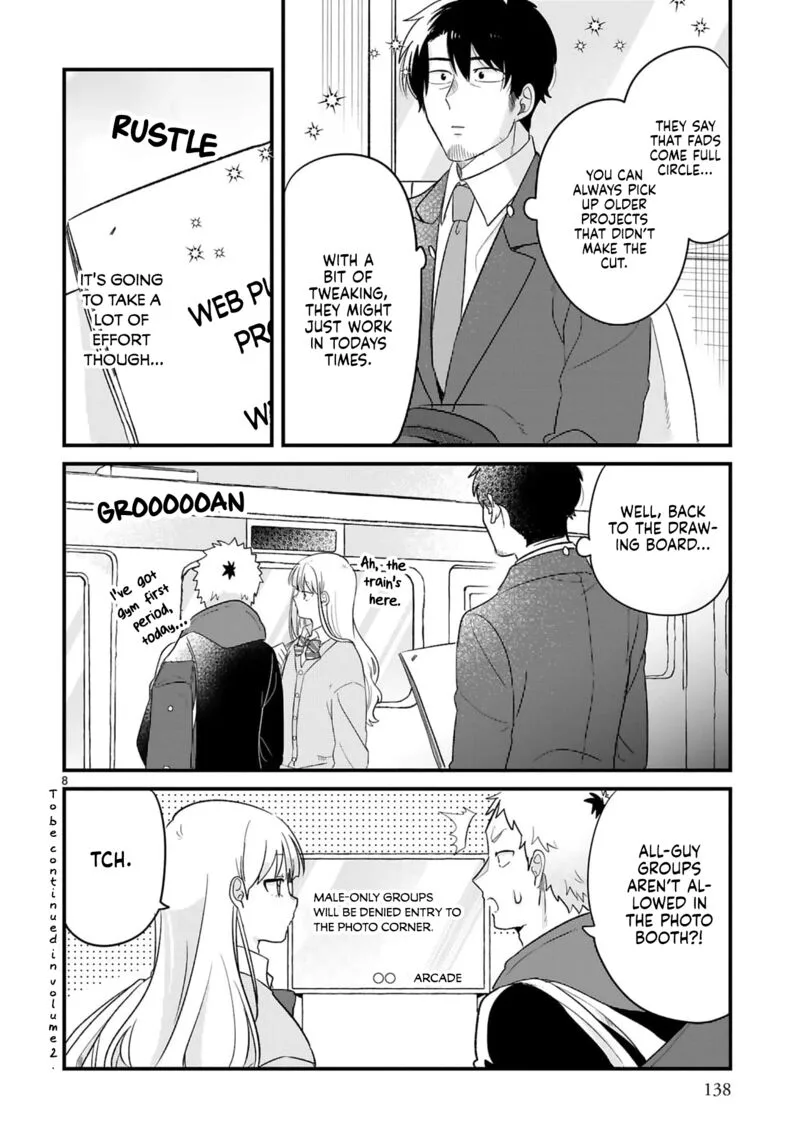 Kyou, Eki de Mita Kawaii Onna no Ko. Chapter 14 page 9