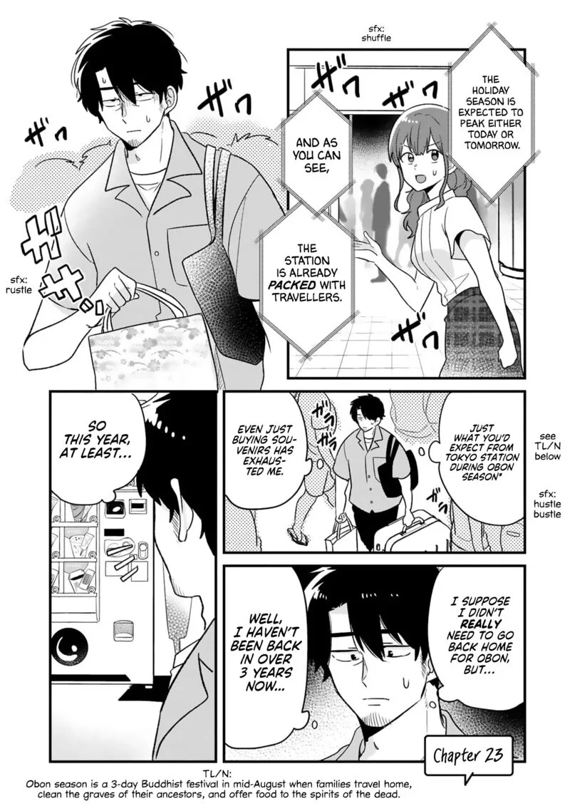 Kyou, Eki de Mita Kawaii Onna no Ko. Chapter 23 page 2