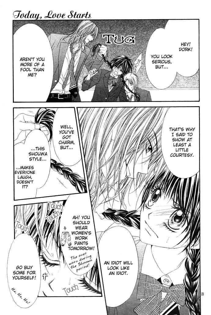 Kyou Koi wo Hajimemasu Chapter 1 page 23