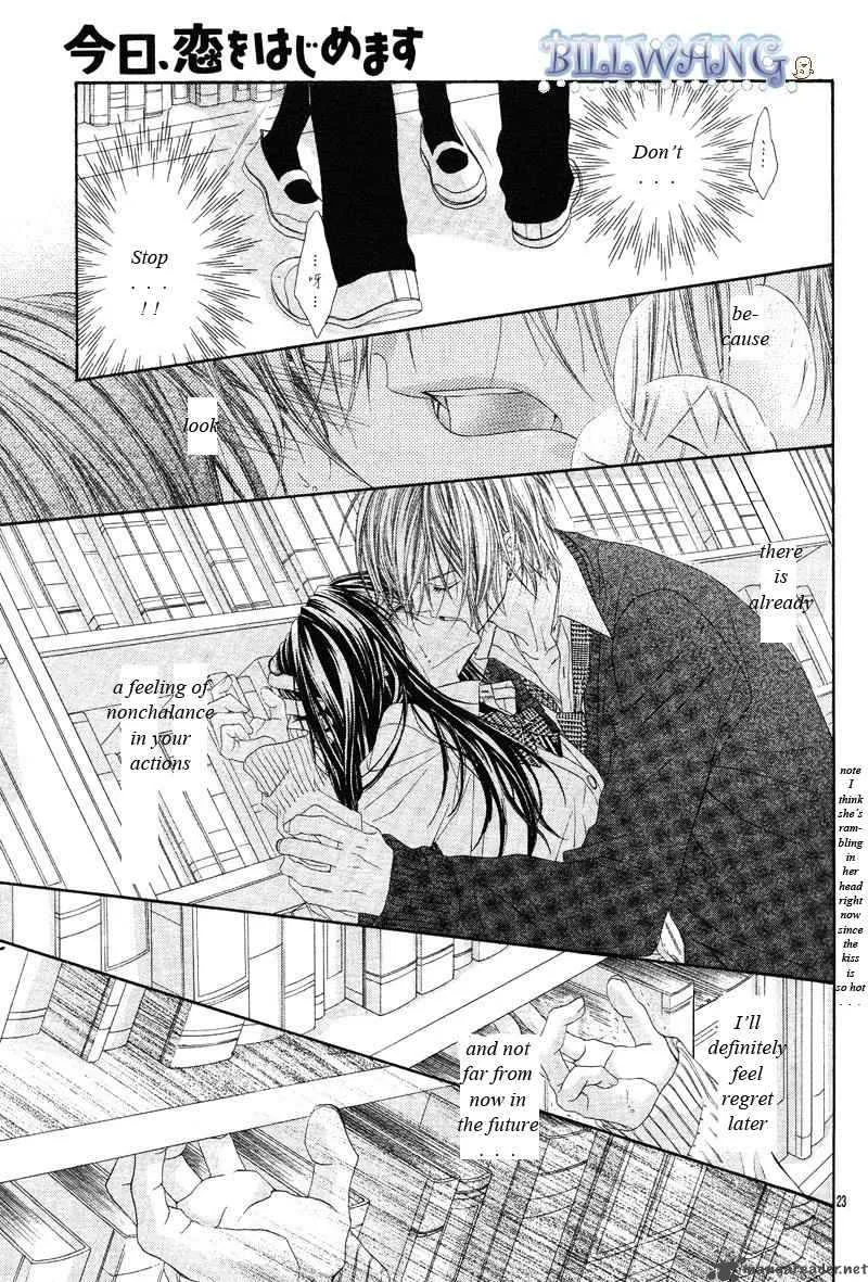 Kyou Koi wo Hajimemasu Chapter 16 page 26