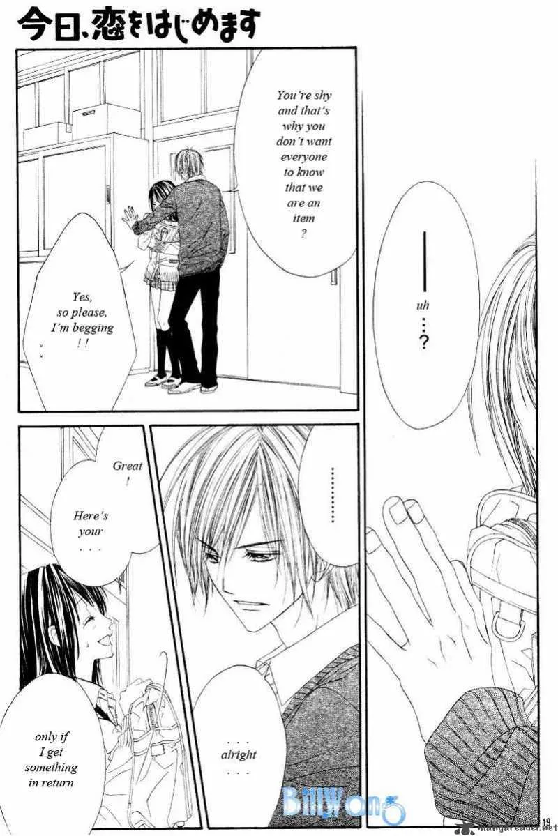 Kyou Koi wo Hajimemasu Chapter 20 page 20