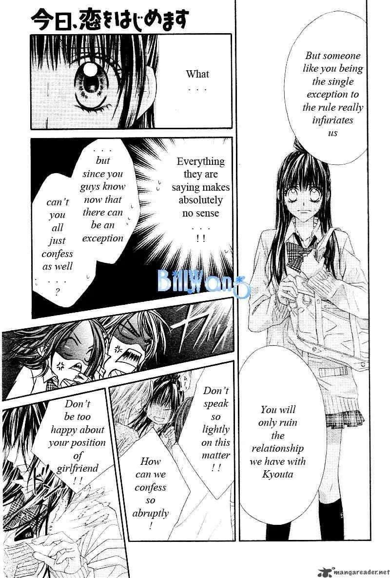 Kyou Koi wo Hajimemasu Chapter 21 page 20