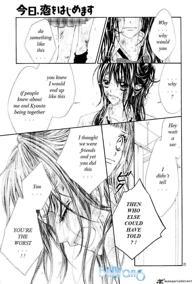 Kyou Koi wo Hajimemasu Chapter 21 page 26
