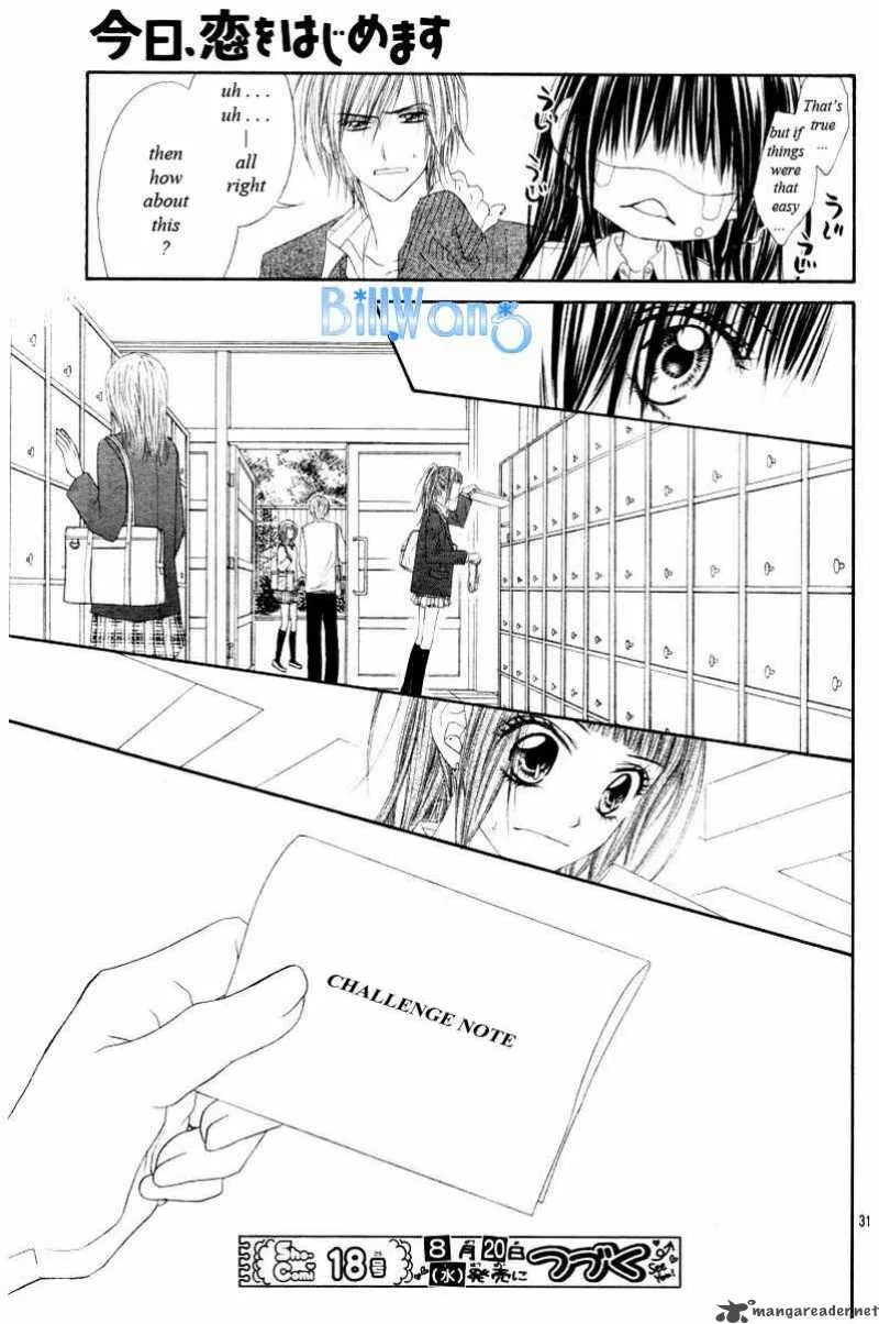 Kyou Koi wo Hajimemasu Chapter 22 page 32