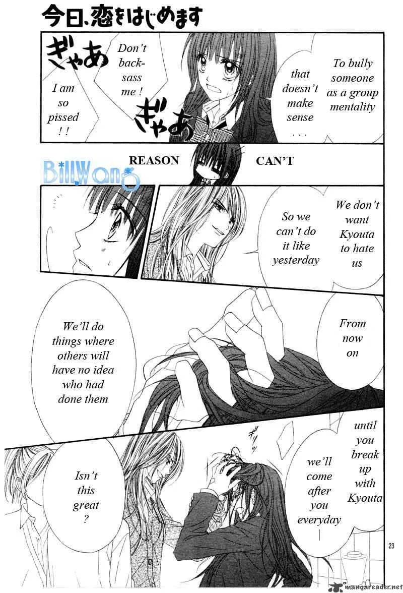 Kyou Koi wo Hajimemasu Chapter 22 page 24