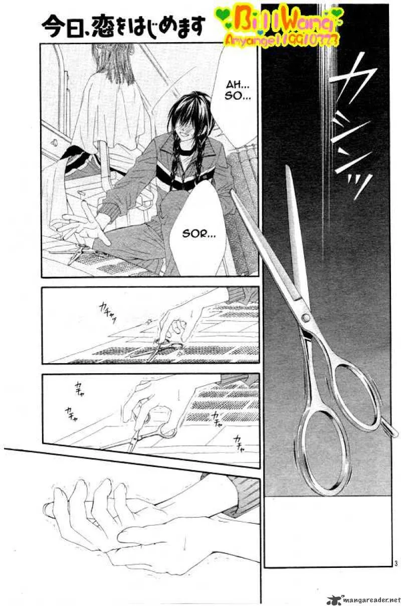 Kyou Koi wo Hajimemasu Chapter 25 page 3