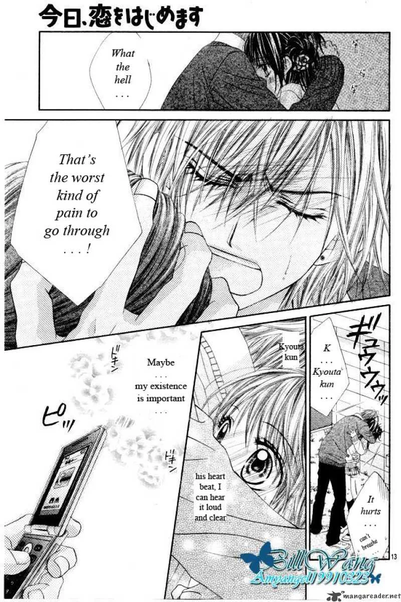 Kyou Koi wo Hajimemasu Chapter 26 page 14