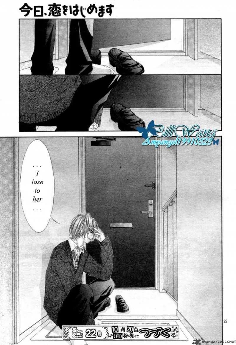 Kyou Koi wo Hajimemasu Chapter 26 page 26
