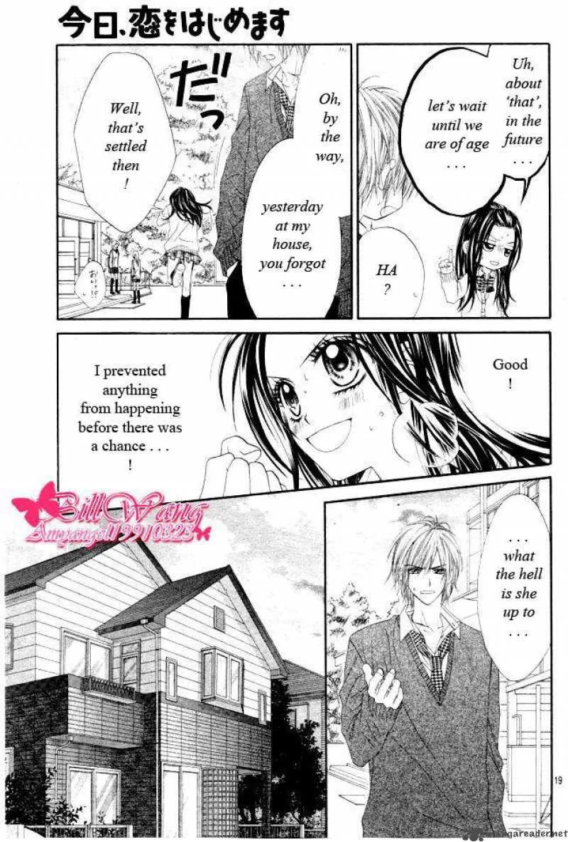 Kyou Koi wo Hajimemasu Chapter 27 page 20