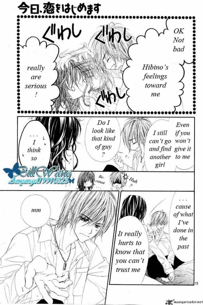 Kyou Koi wo Hajimemasu Chapter 31 page 14