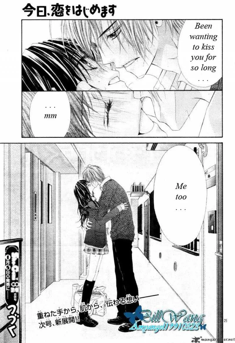 Kyou Koi wo Hajimemasu Chapter 31 page 26