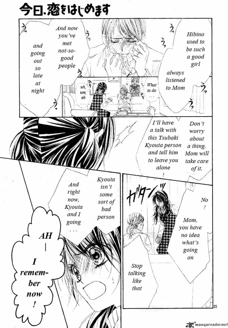 Kyou Koi wo Hajimemasu Chapter 33 page 25