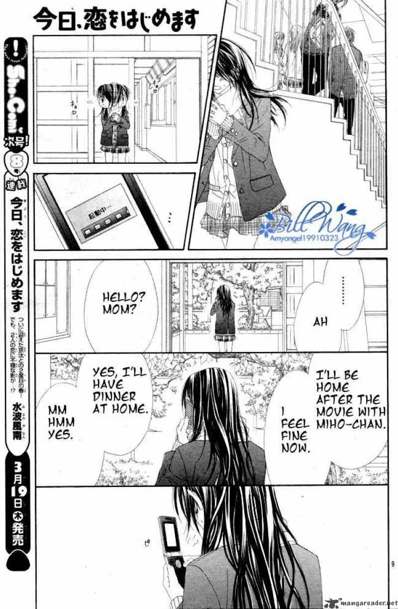 Kyou Koi wo Hajimemasu Chapter 35 page 9