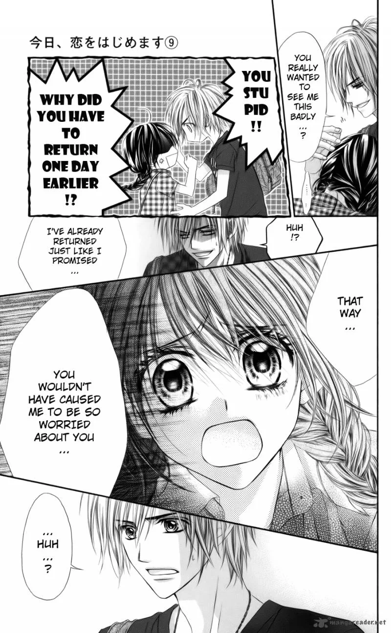Kyou Koi wo Hajimemasu Chapter 56 page 21