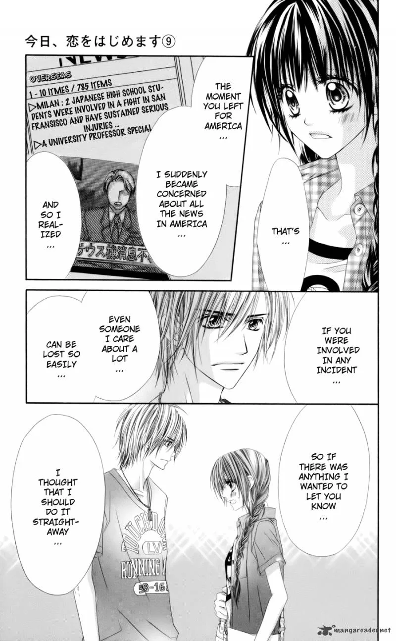 Kyou Koi wo Hajimemasu Chapter 57 page 14