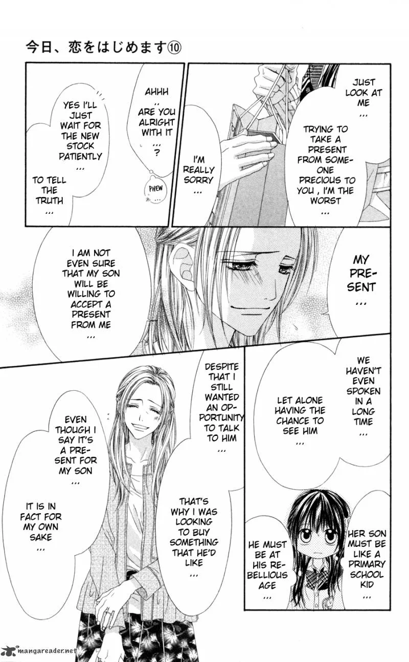 Kyou Koi wo Hajimemasu Chapter 63 page 10