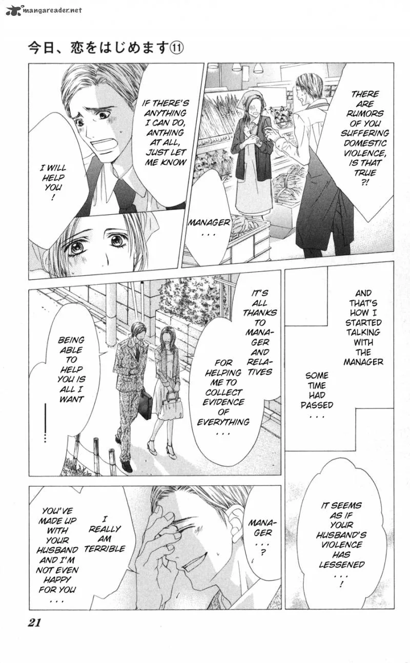 Kyou Koi wo Hajimemasu Chapter 66 page 20