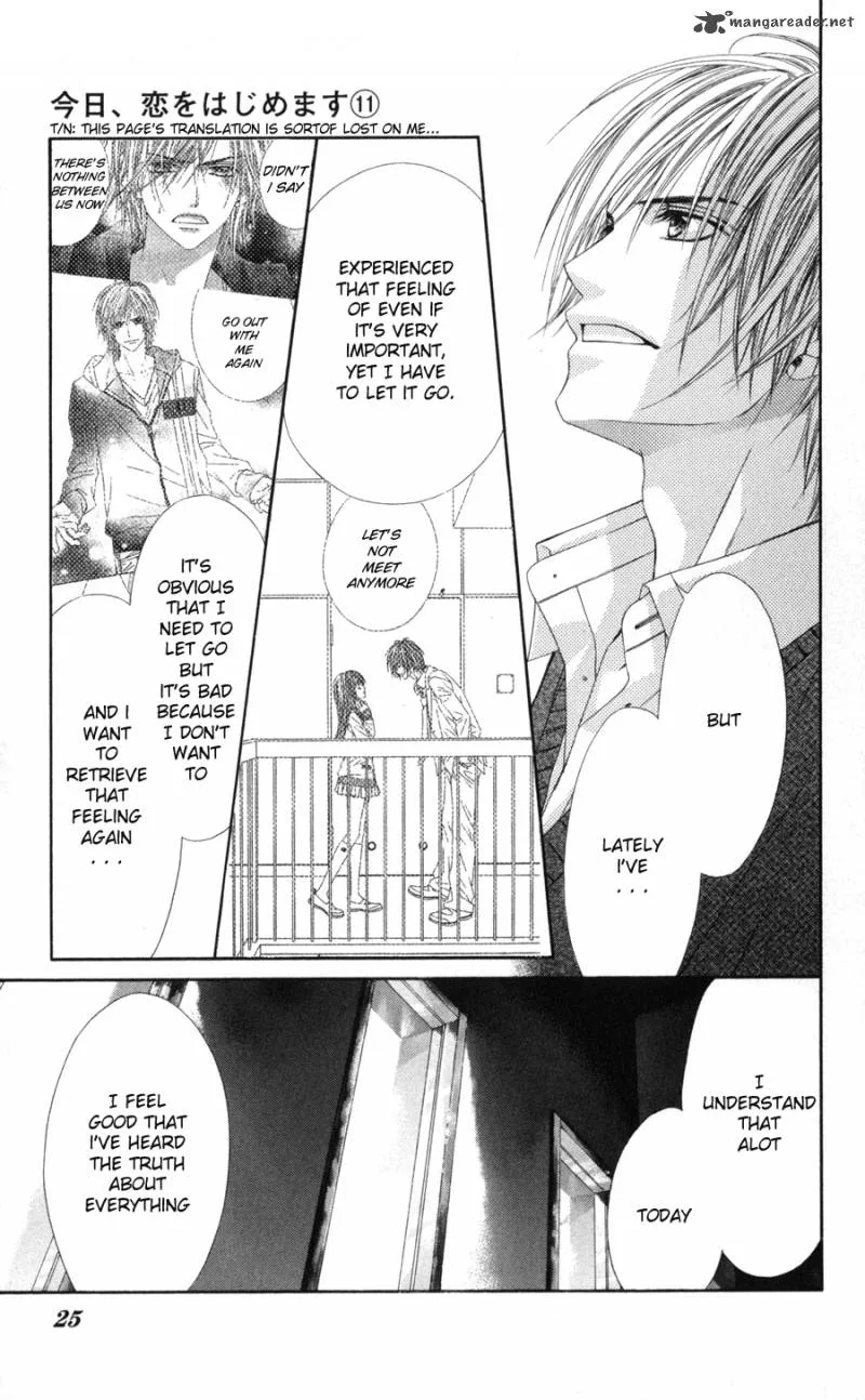 Kyou Koi wo Hajimemasu Chapter 66 page 24