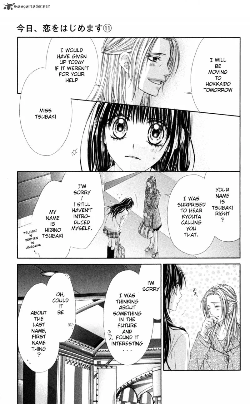 Kyou Koi wo Hajimemasu Chapter 67 page 6