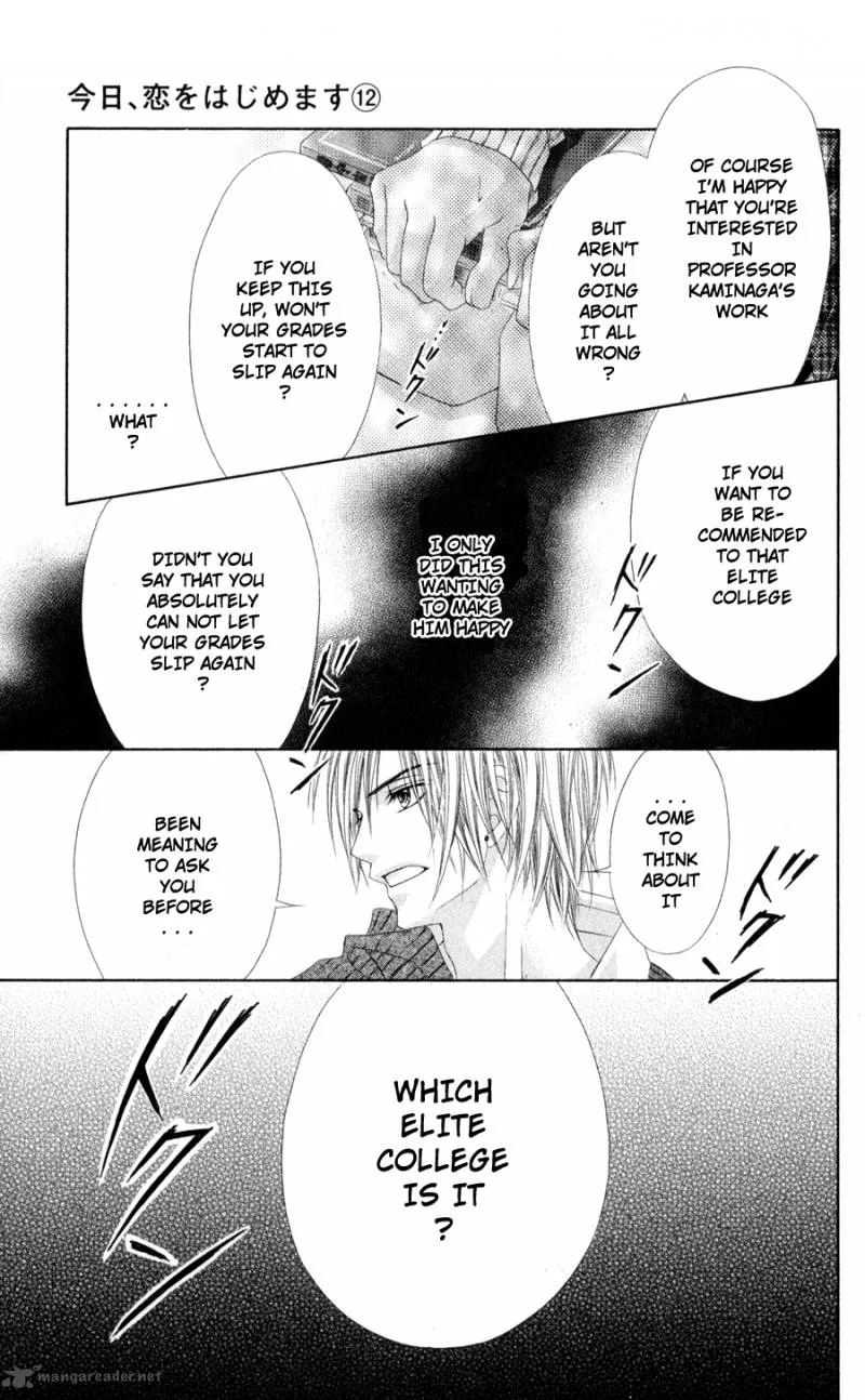 Kyou Koi wo Hajimemasu Chapter 73 page 27
