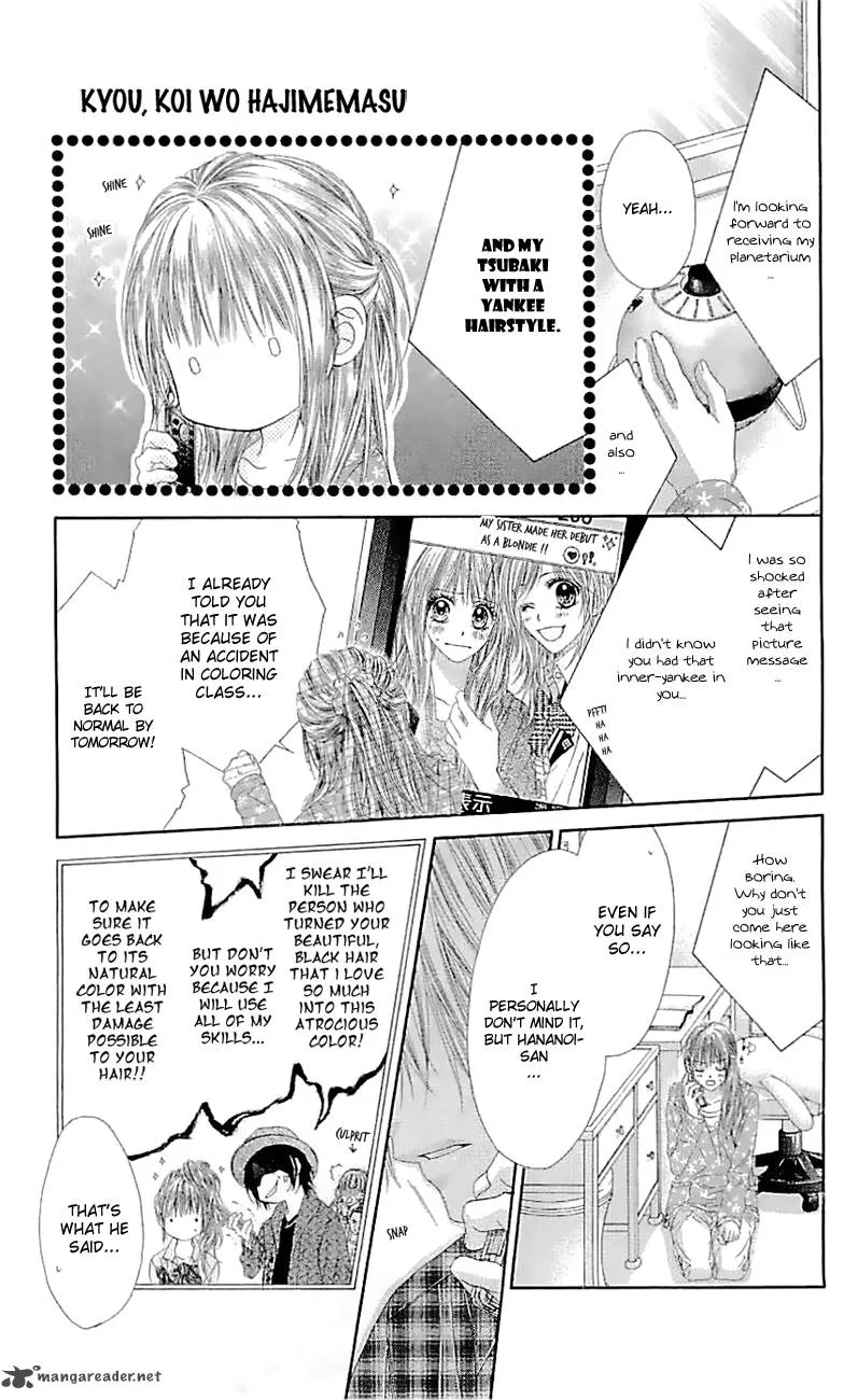 Kyou Koi wo Hajimemasu Chapter 98 page 10