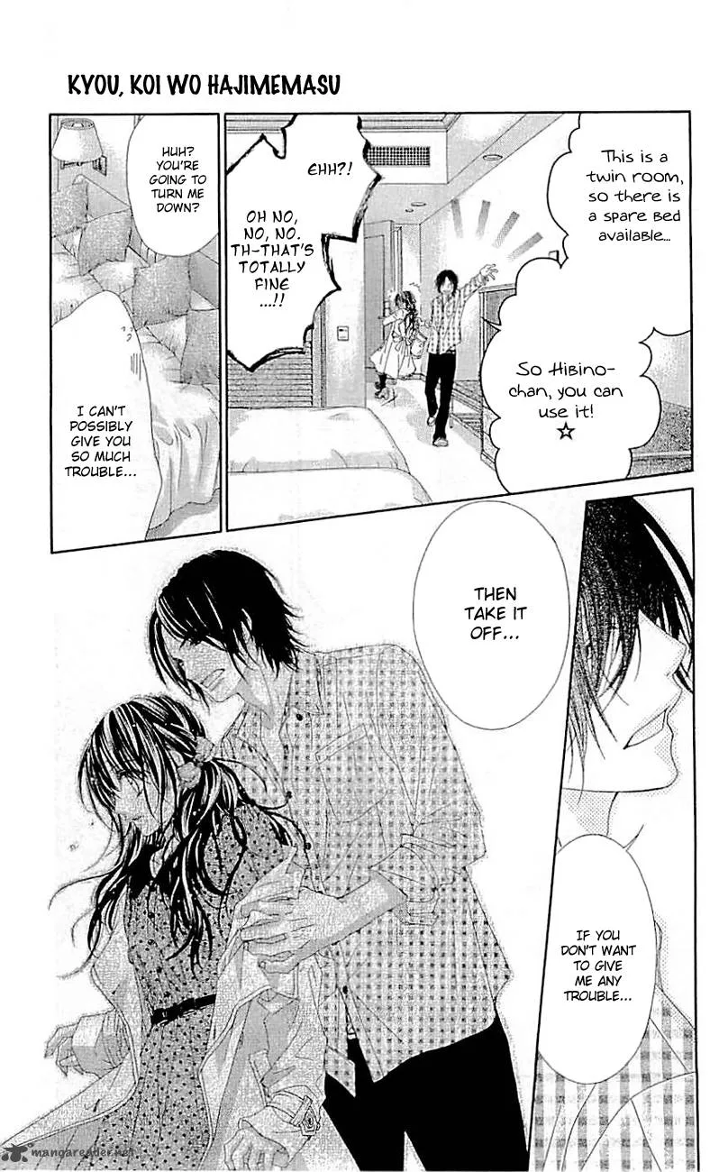 Kyou Koi wo Hajimemasu Chapter 98 page 32