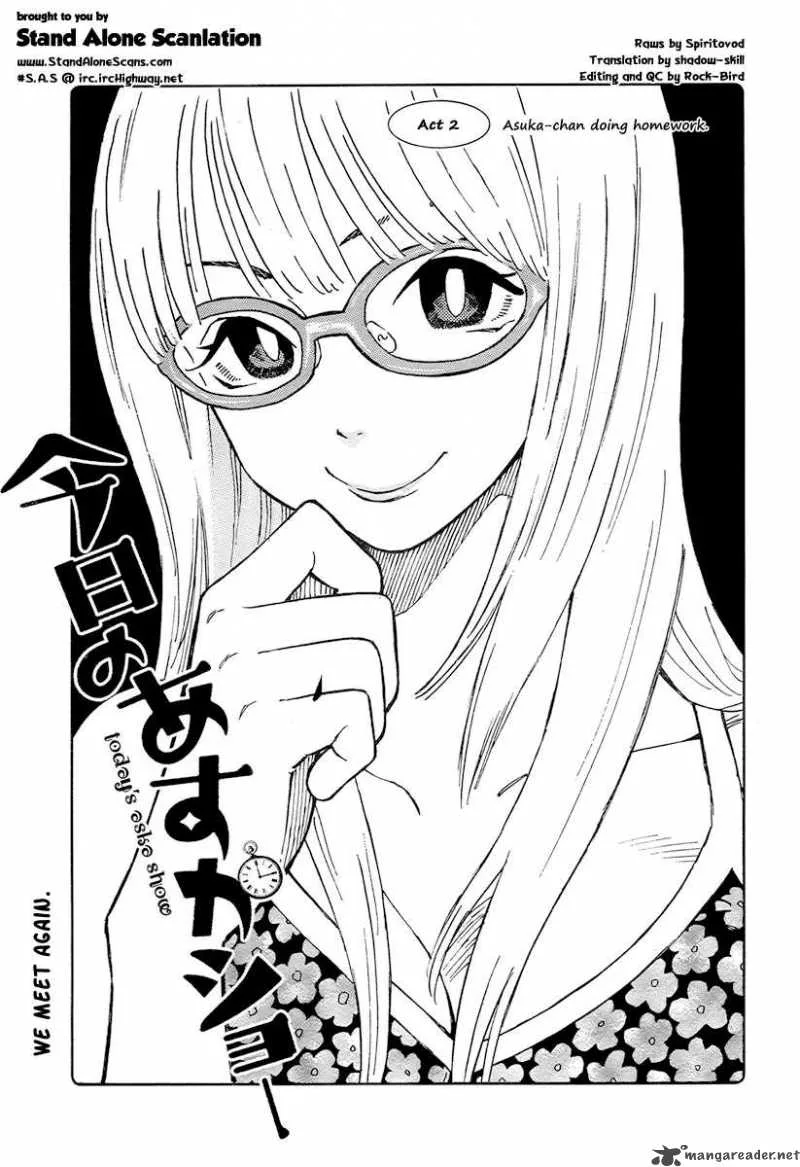 Kyou no Asuka Show Chapter 2 page 1