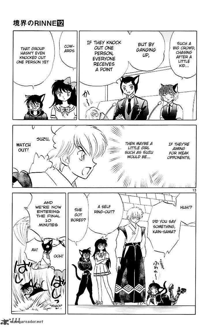 Kyoukai no Rinne Chapter 114 page 13