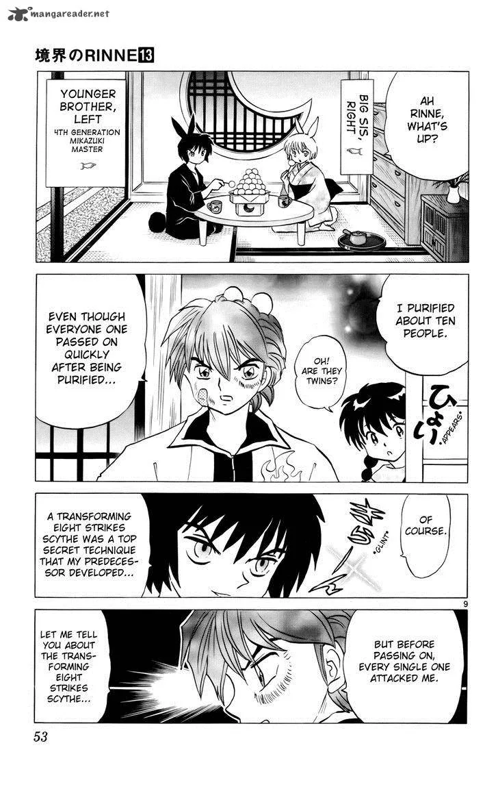 Kyoukai no Rinne Chapter 121 page 9