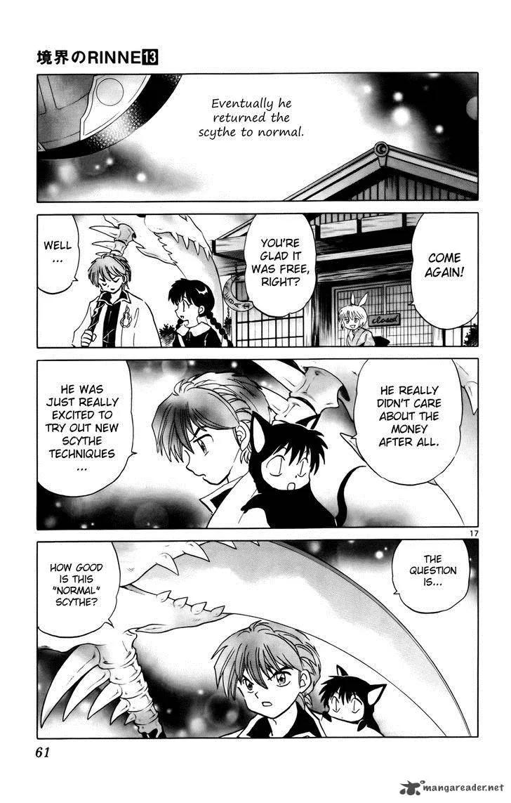 Kyoukai no Rinne Chapter 121 page 17